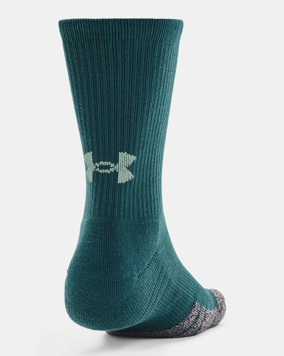 Unisex HeatGear® Crew Socks in Blue image number 2